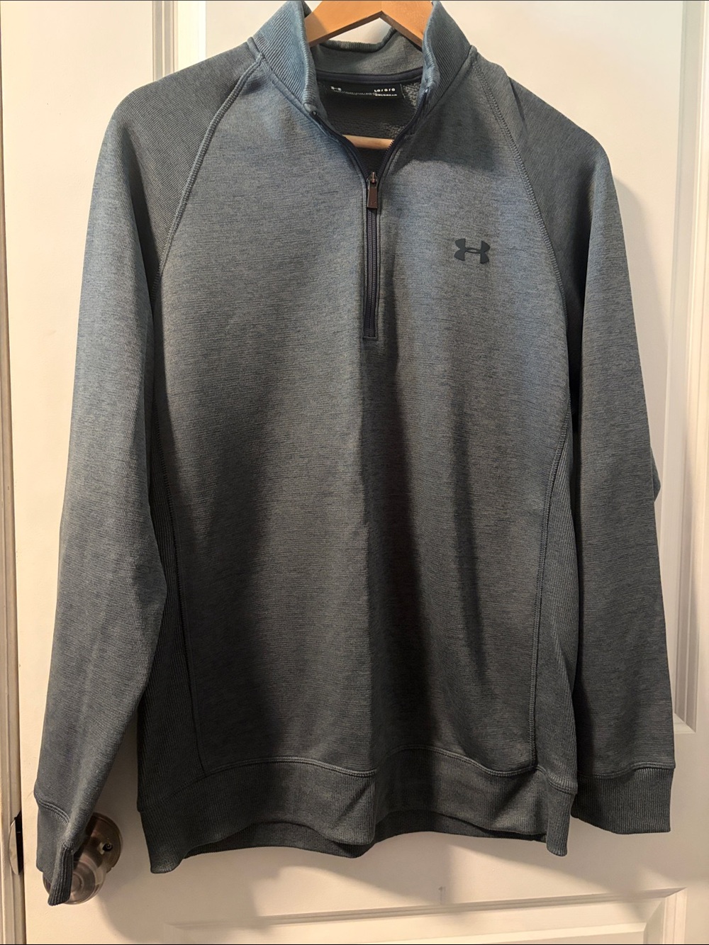 Under Armour Men’s Half-Zip Sweater - Heather Charcoal